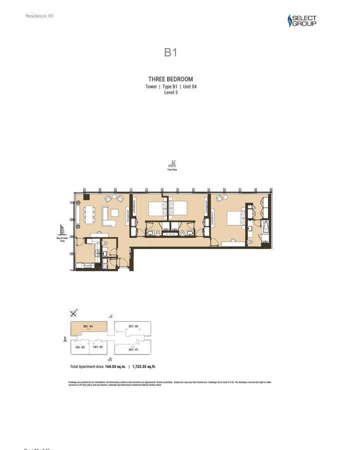 Type B1, Level 3, Unit 4